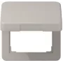 Jung vyrių dangtelio plokštė su rėmeliu 50x50mm CD 590 KL PT (CD590KLPT)