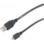 shiverpeaks BS77185-HQ USB A – Micro-USB A laidas, juodas (BS77185-HQ)
