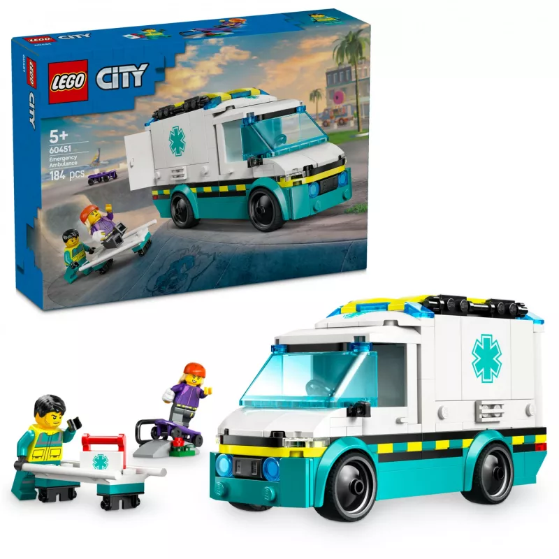 LEGO CITY 60451 Greitoji medicinos pagalba
