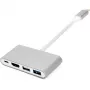 USB-C adapteris su HDMI ir 4x USB 2.0/3.0 prievadais