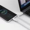 4smarts USB-C / USB-C Silicone-Cable High Flex 60W 1,5m Baltas