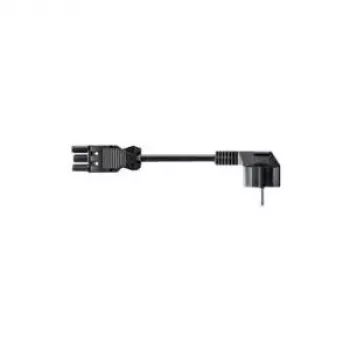 Laidas Bachmann H05VV-F 3G 1,5 mm² 1,5 m Juodas CEE7/4 GST18/3