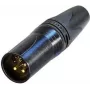 Neutrik NC10MXX-14-B Kištukinis XLR Jungtis Juoda (NC10MXX-14-B)