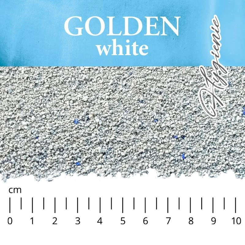 Kačių kraikas Golden Grey 14 kg bentonitinis, besidulkinantis, lavandos kvapo, nelimpantis