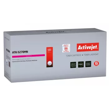Activejet ATK-5270MN toner (pakaitalas Kyocera TK-5270M; Supreme; 6000 puslapių; purpurinė)
