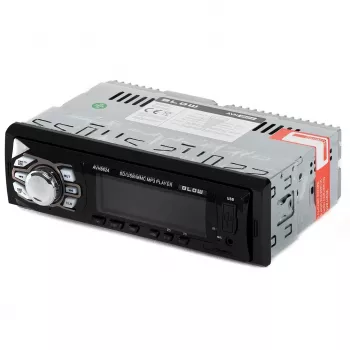 Automagnetola BLOW AVH-8624 — FM RDS, 45W RMS, Bluetooth, USB, MicroSD, AUX, LCD ekranas, nuotolinio valdymo pultas, juoda