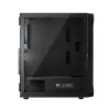 Korpusas Logic Concept Portos ARGB ATX juodas
