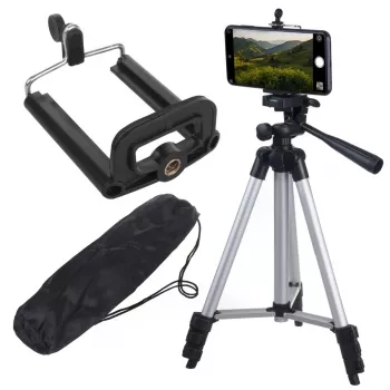 Tripod stovas MACLEAN MC-164 reguliuojamo aukščio lengvas kameroms ir išmaniesiems telefonams