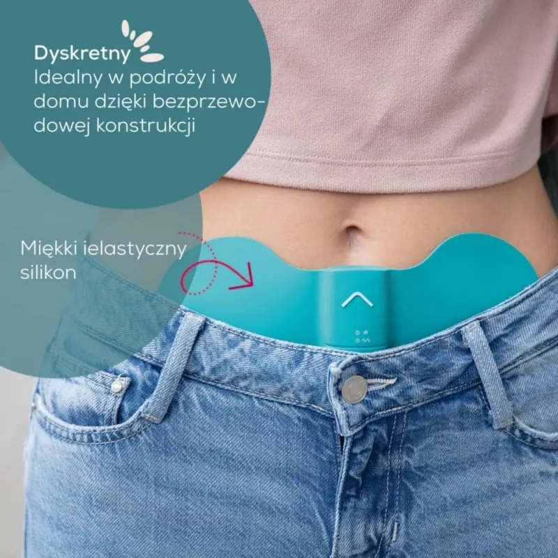 Menstruacinio skausmo malšinimo prietaisas Beurer EM 55 su TENS technologija pilvo skausmui mažinti
