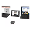 Lenovo Go kelių įrenginių pelė, biuro, ambidekstrinė, RF belaidė + Bluetooth, optinė, 2400 DPI