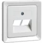 Schneider Electric GmbH 503664 Sieninė plokštė / jungiklio dangtelis balta (503664)