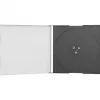 MediaRange BOX21 - CD Slimcase kompaktiniams diskams/DVD - Juoda (BOX21)
