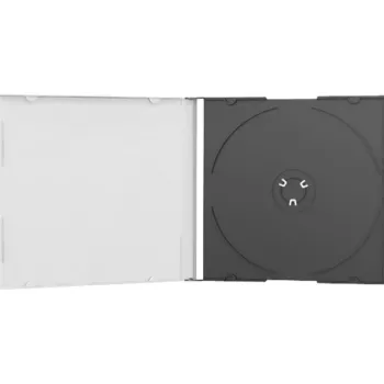 MediaRange BOX21 - CD Slimcase kompaktiniams diskams/DVD - Juoda (BOX21)