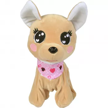 ChiChi LOVE Baby Boo minkštas žaislas smėlio/rožinis, 30 cm