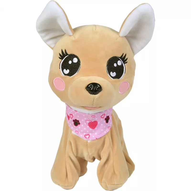 ChiChi LOVE Baby Boo minkštas žaislas smėlio/rožinis, 30 cm