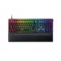 Laidinė žaidimų klaviatūra Razer Huntsman V2 — spragteli violetiniai optiniai jungikliai, RGB LED