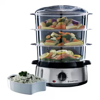 Garinis virimo aparatas Russell Hobbs 19270-56, 3 krepšeliai, 9 L, 800 W, nerūdijantis plienas