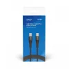 USB C laidas SAVIO CL-159 1 m, USB 2.0 (480 Mbit/s), juodas, 2.1 A
