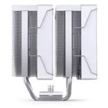 CPU aušintuvas Jonsbo CR-3000E Dual-Tower ARGB White, dvibokštis oro aušintuvas su ARGB apšvietimu