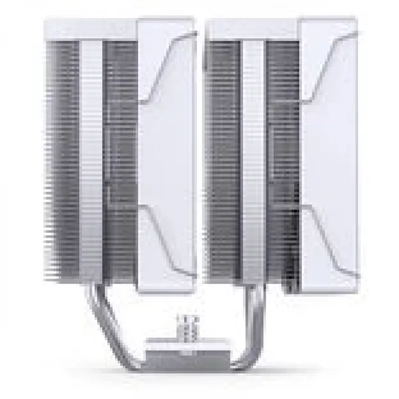 CPU aušintuvas Jonsbo CR-3000E Dual-Tower ARGB White, dvibokštis oro aušintuvas su ARGB apšvietimu
