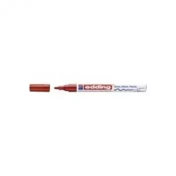 Permanentinis markeris Edding 751 Bullet tip Raudonas 10 vnt.