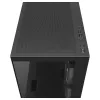 Korpusas PC Midi Tower DeepCool CG380 3F — Juodas, 235×437×451 mm, palaiko 2x120 mm šoninius + 1x120 mm galinį ventiliatorius, maitinimo šaltinis apačioje, 2,5 colio/3,5 colio HDD