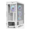 Korpusas Zalman Z10 DUO ATX baltas su ZM-IF120 x4 ARGB ventiliatoriais