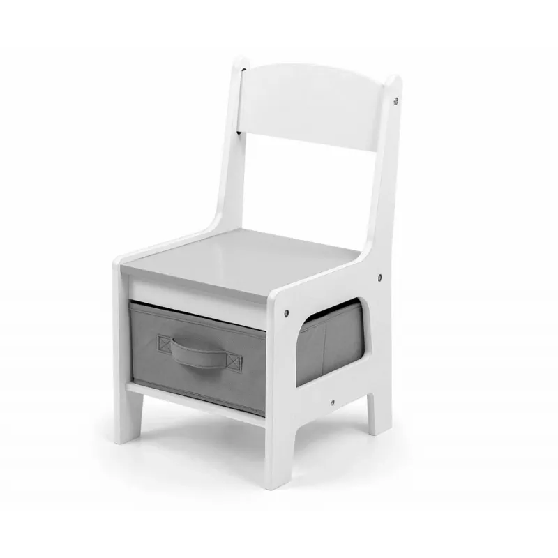 Vaikiškų baldų komplektas Milly Mally Sven White – modelis 5488, baltas