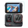 Apsauginis stiklas Puluz 3-in-1 Grūdintas stiklas Insta360 Ace Pro PU951T (3 vnt. rinkinys)