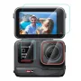 Apsauginis stiklas Puluz 3-in-1 Grūdintas stiklas Insta360 Ace Pro PU951T (3 vnt. rinkinys)