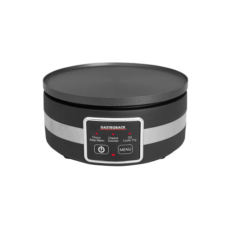 Elektrinis fondiu aparatas Gastroback 42568 1.8L 8 asmenims juodas nerūdijantis plienas