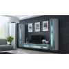 Cama TV stovas VIGO nauja 30/180/40 baltas/pilkas blizgus