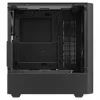 PC korpusas SAVIO Noctis Flow – Cube Mini-ITX/Micro-ATX/ATX, 3x120mm priekyje, 1x120mm gale, 2x3.5 colio + 3x2.5 colio lizdai, grūdintas stiklas