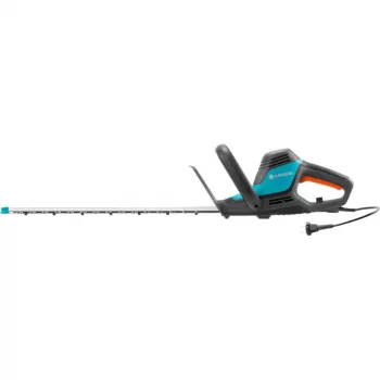 Gardena elektrinis gyvatvorių karpymo žirklių komplektas ComfortCut 550/50, 50 cm, dvigubi peiliai, 2,7 cm, oranžinė, juoda, mėlyna, 2,6 m/s², 84 dB