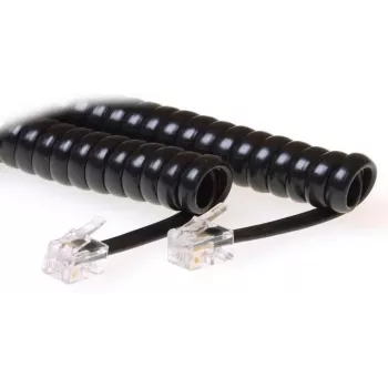 Telefono laidas Microconnect MPK10400 RJ-10 – RJ-10 4 m Juodas