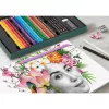 Faber-Castell Polychromos & Pitt Graphite Matt rinkinys piešimui, mišrių spalvų (23 vnt.)