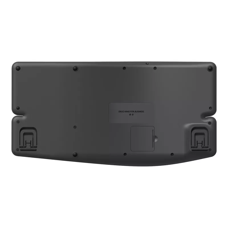 Logitech Ergo K860 for Business belaidė klaviatūra RF Wireless + Bluetooth Šveicariška grafito spalva (920-010347)