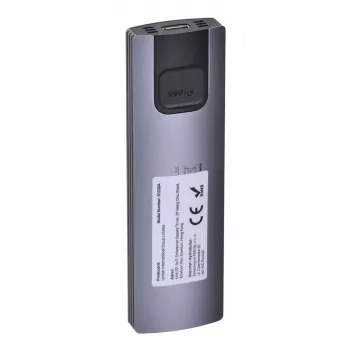 M.2 SSD korpusas Unitek uDrive pilkas — M.2 (2230/2242/2260/2280), NVMe/SATA III, USB-C 10 Gbit/s, aliuminis