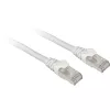 Tinklo kabelis Sharkoon patch SFTP RJ-45 Cat.7a 10 m baltas