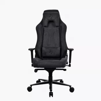 Arozzi Vernazza Soft Fabric žaidimų kėdė – Pure Black