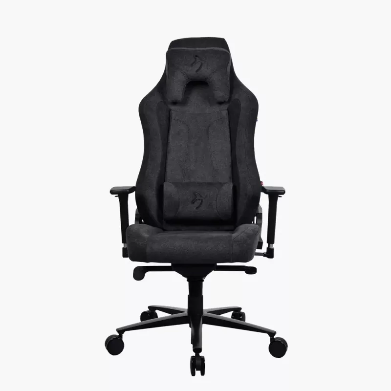 Arozzi Vernazza Soft Fabric žaidimų kėdė – Pure Black