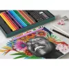 Faber-Castell Polychromos & Pitt Graphite Matt rinkinys 48 vnt., aliejiniai pieštukai, įvairiaspalviai