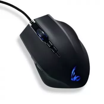 MediaRange MRGS203 žaidimų pelė, dešinei rankai, USB-A, optinė, 5000 DPI