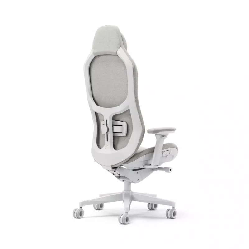 Fractal Design FD-CH-RE1F-02 žaidimų kėdė, balta, paminkštinta sėdynė
