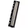 Skylmušis WEDO 67 9401 — 4-ių skylių metalinis skylmušis, juodas, skylmušimo talpa 3 mm, 66 mm plotis