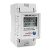 Energijos skaitiklis QOLTEC Vienfazis DIN-bėgis 230V (MPN 50979)
