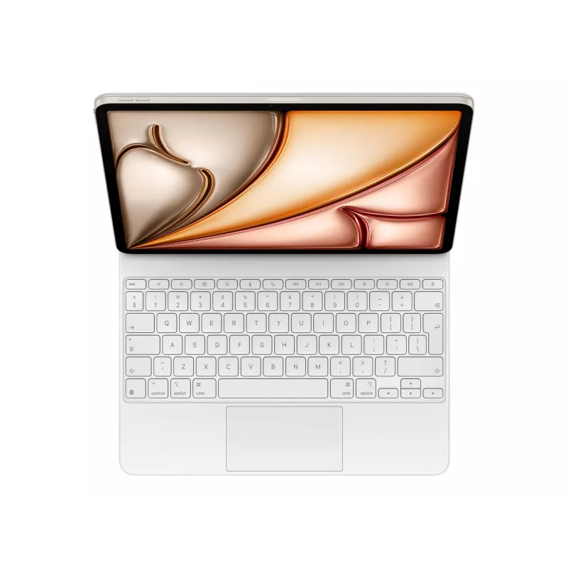 Apple Magic Keyboard QWERTY English White su Trackpad