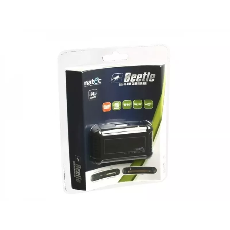 Kortelių skaitytuvas BEETLE SDHC USB 2.0 visų tipų