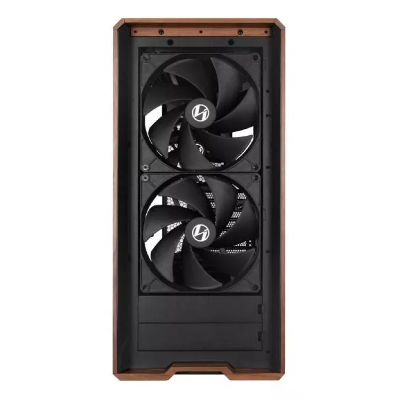 Kompiuterio korpusas Lian Li Lancool LAN217X Midi Tower Juodas, Medis