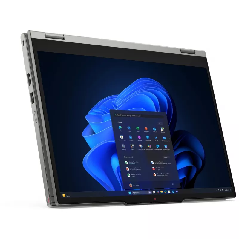 Lenovo ThinkPad L13 2-in-1 Gen 6 (Intel) Intel Core Ultra 5 225U hibridinis (2-in-1) 33,8 cm (13,3 col.) jutiklinis ekranas WUXGA 16 GB LPDDR5x-SDRAM 512 GB SSD Wi-Fi 6E (802.11ax) Windows 11 Pro pilka